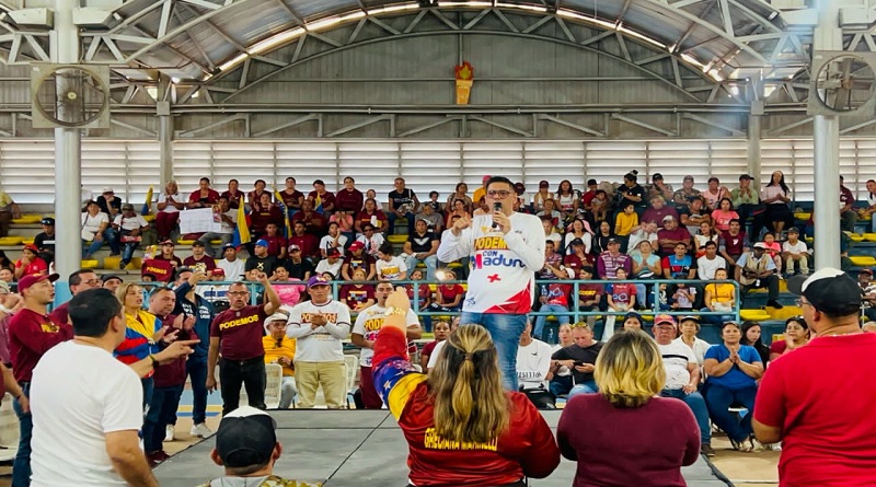 Podemos Juramenta Comando de Campaña en respaldo a la presidencia de Nicolás Maduro