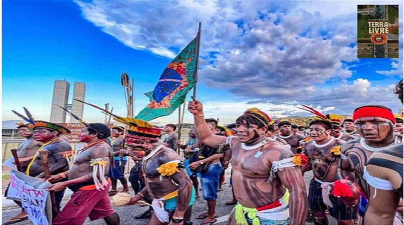 Pueblos indígenas ocupan Brasilia para reivindicar derechos
