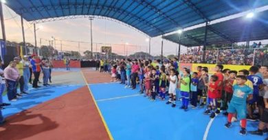 Rehabilitados dos espacios deportivos en Guayabal