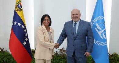 Vicepresidenta Ejecutiva analiza cooperación internacional con Fiscal de la CPI