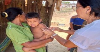 Comunidad indígena San José en Anzoátegui disfruta jornada de salud