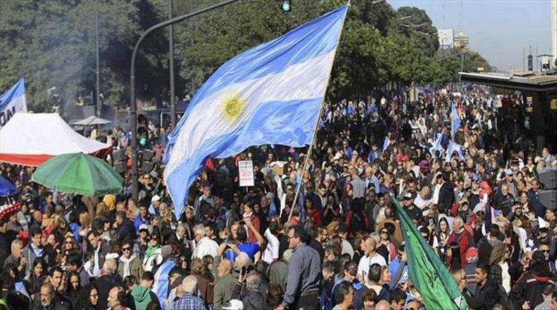 Trabajadores argentinos realizan nueva jornada de protestas