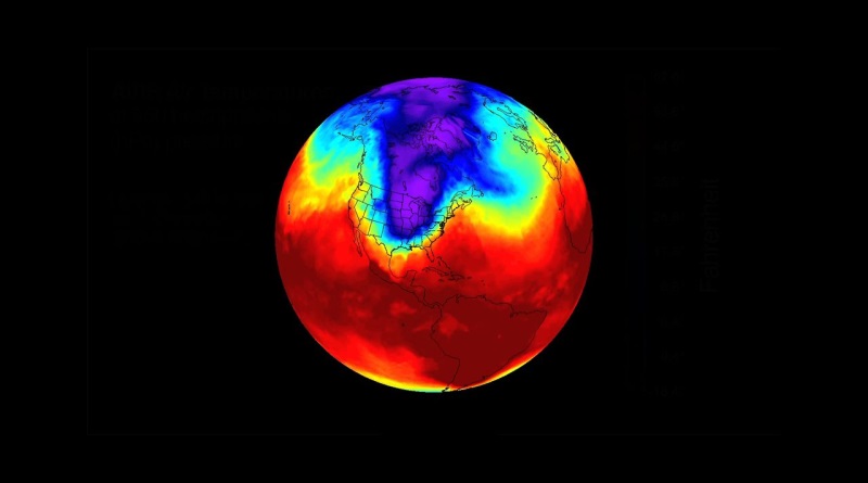 Vórtice polar gira a la inversa sobre el Ártico y podría revolucionar clima global
