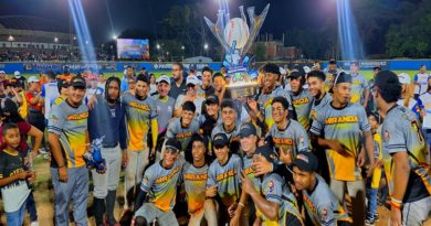 Miranda se corona campeón Nacional Juvenil de Béisbol Sub18
