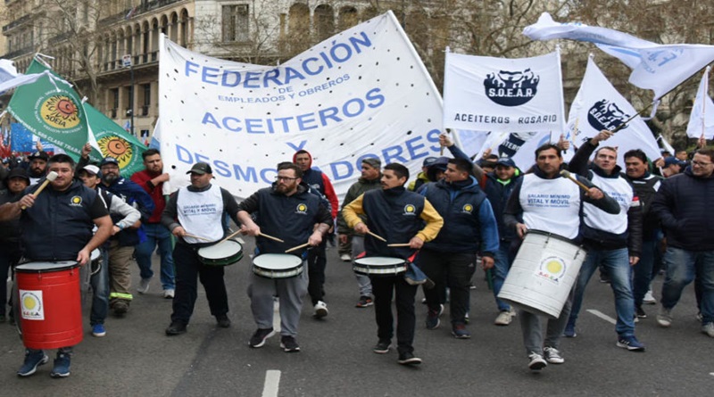 Productores Aceiteros en Argentina iniciarán huelga por tiempo indefinido