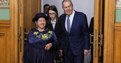 Rusia apoya inclusión de Bolivia a los Brics