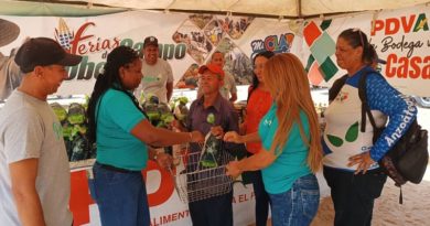 Feria del Campo Soberano lleva seguridad alimentaria a Anzoátegui