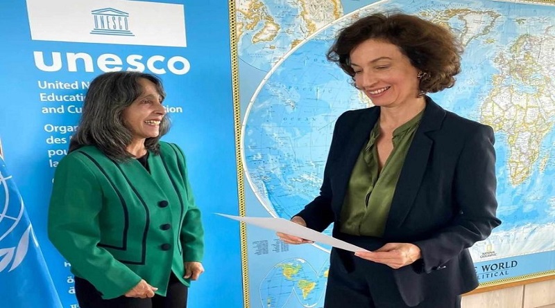 Embajadora de Cuba presenta cartas credenciales ante la UNESCO