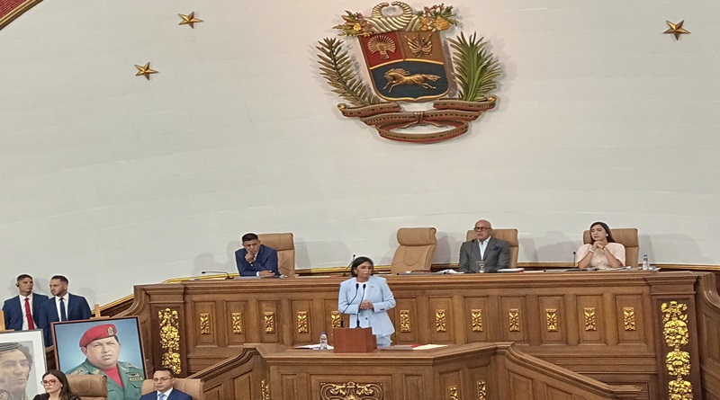 Delcy Rodríguez: Quienes hablan “Hasta el Final” emulan fascismo de Hitler