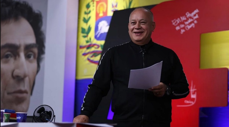 Cabello: Candidato del pueblo es Nicolás Maduro y del imperio es Edmundo González