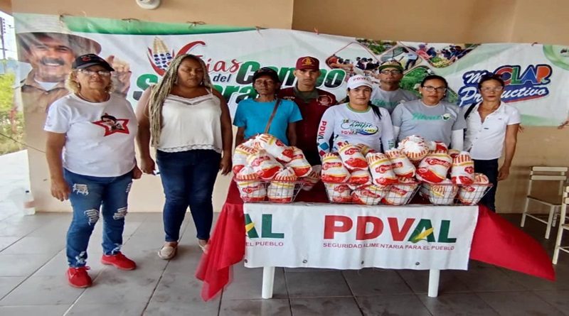 MinAlimentación entrega proteína a comunidades neoespartanas