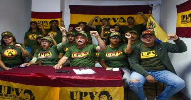 l partido político, la Unidad Popular Venezolana (UPV