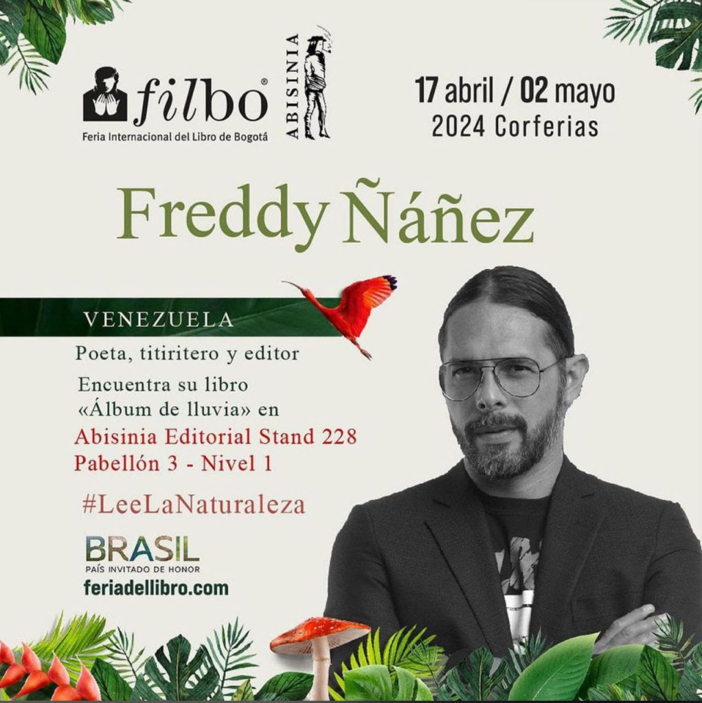 Feria Internacional del Libro en Colombia presentara libro "Álbum de lluvias" 