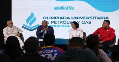 Inicia tercera edición de las Olimpiadas de Petróleo y Gas en Miranda
