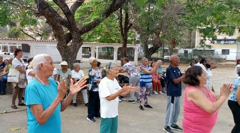Jornada deportiva activó a abuelos de Trapichito