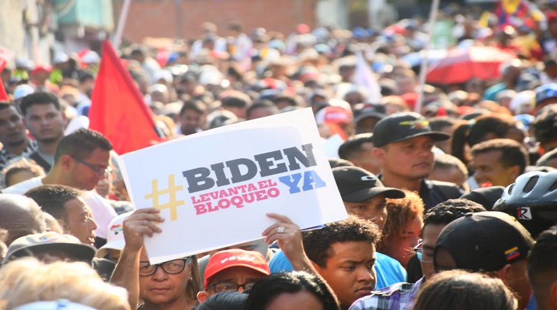 Realizan movilización en La Pastora en Apoyo al presidente Nicolás Maduro