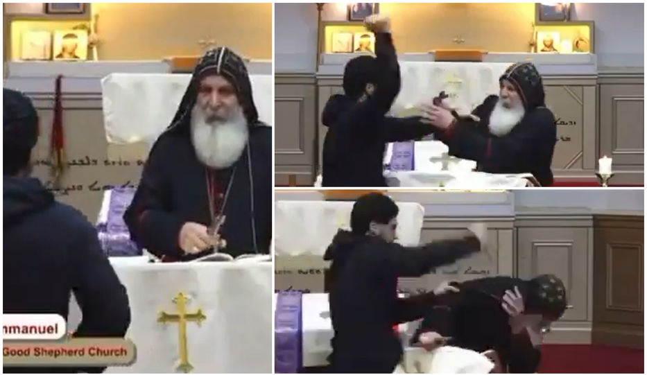 Apuñalan a sacerdote y feligreses en una iglesia de Australia