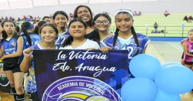 Inicia Primer Torneo de Voleibol Menor Estadal en Turmero