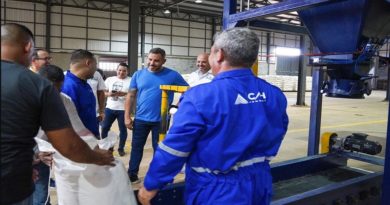 Supervisan capacidad operativa del Centro de Distribución de Fertilizantes