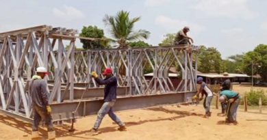 Rehabilitación del puente Paso El Caballo – Cazorla presenta 60% de avance