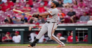 Grand slam de Anthony Santander sella barrida de Orioles en Cincinnati