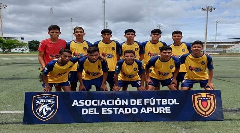 Selección de fútbol de Apure clasificó a los XXI Juegos Nacionales Juveniles