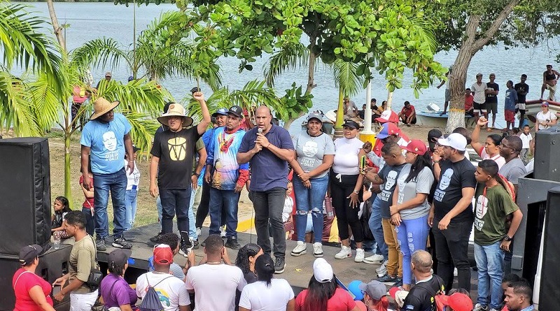 Pueblo de Tacarigua de la Laguna exigió levantamiento de sanciones de EE. UU.