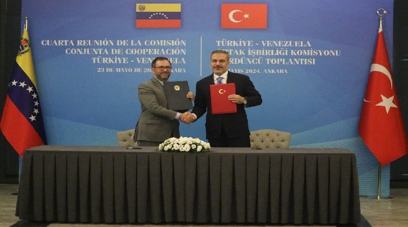 Venezuela y Türkiye firman nueve acuerdos para fortalecer relaciones