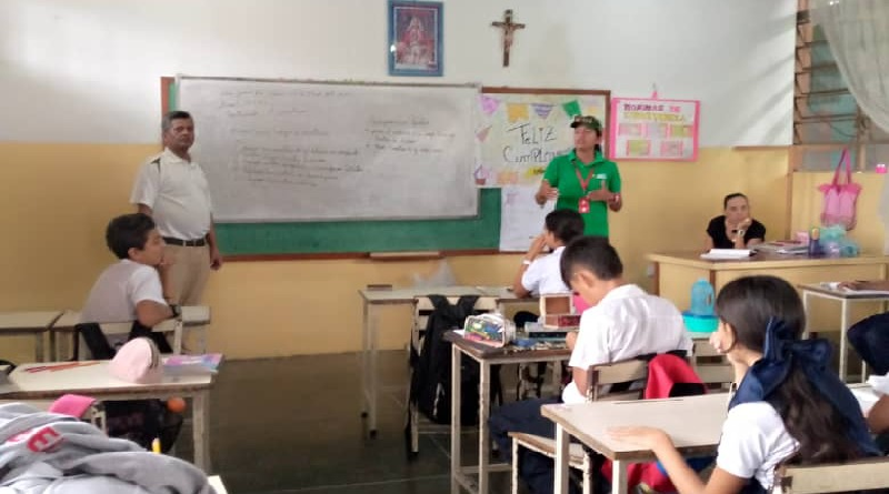 Impulsan producción agrícola en escuelas del Táchira