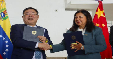 Venezuela y China fortalecen relaciones en áreas de turismo y agricultura