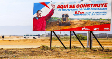 Supervisan trabajos de la avenida La Costanera de Barcelona