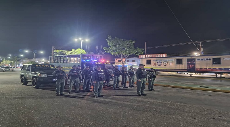 Despliegan operativo de seguridad en Temblador