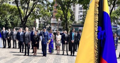 Embajada Argentina rinde honores a José de San Martín en Caracas