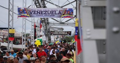 Activan eje económico en Táchira tras abrir paso vehicular en Puente Unión