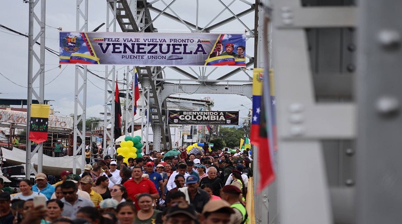 Activan eje económico en Táchira tras abrir paso vehicular en Puente Unión
