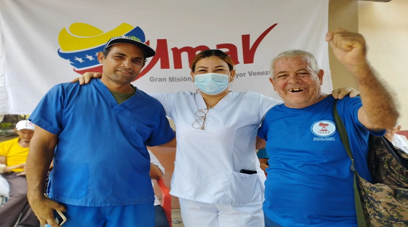 Realizan jornada de atención integral para el adulto mayor en Guárico