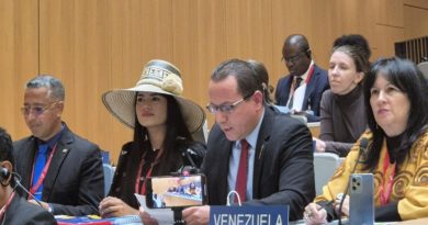 Venezuela reitera protección a conocimientos tradicionales de los indígenas