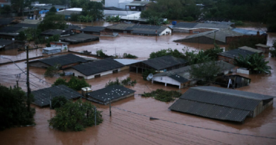 Reportan 95 fallecidos por lluvias en el sur de Brasil