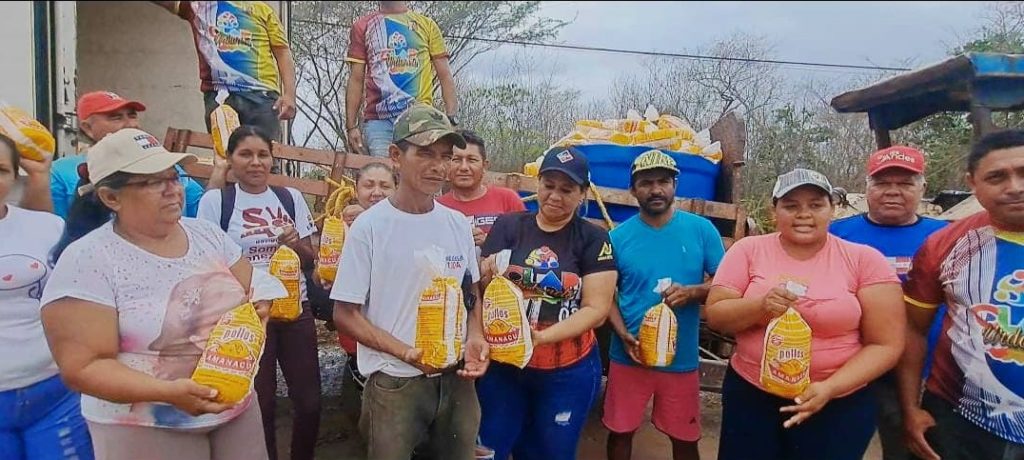 Distribuyen 12 TN de proteínas en BMS Curairima de Lara