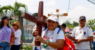 Mariñenses celebraron 79 años de peregrinación de la Cruz de Mayo