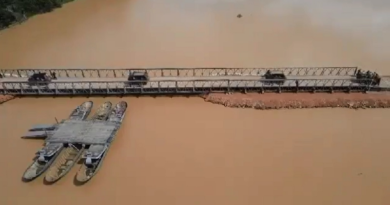 Habilitan cruce sobre el río Cuyuní en la Guayana Esequiba