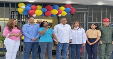 Rehabilitan U. E. Luis Beltrán a beneficio de los estudiantes del estado Bolívar