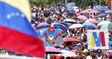 Marcha contra las sanciones de Biden y en apoyo al presidente Nicolas Maduro
