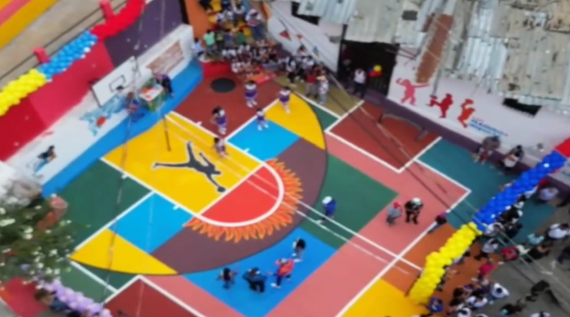 Nueva cancha deportiva Ariadna Jocxibel beneficia a familias de La Vega