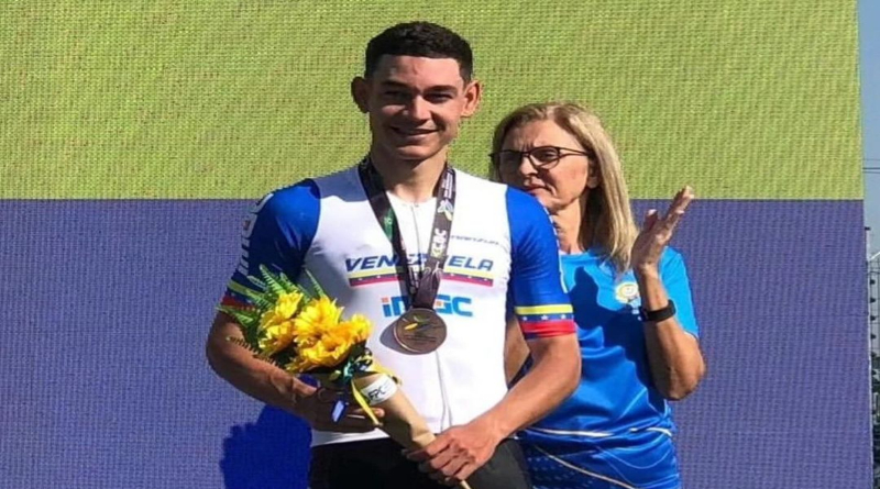 Orluis Aular logra bronce en Panamericano de Ciclismo