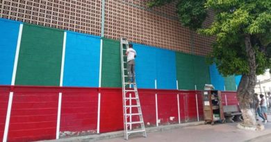 Rehabilitación de ñla cancha techada Mary Rodríguez en Municipio Paz Castillo