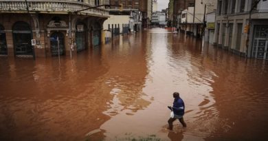 Inundaciones por lluvias provoca evacuación de más de 100 mil personas en Brasil