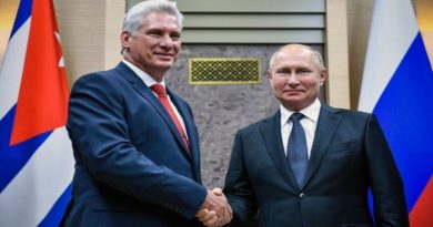 Presidente de Cuba inicia visita de trabajo en Rusia