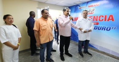 Jefe de Estado inaugura Hospital “Susana Maduro” en Falcón