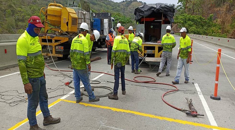 Culminan trabajos de rehabilitación en autopista Gran Mariscal de Ayacucho